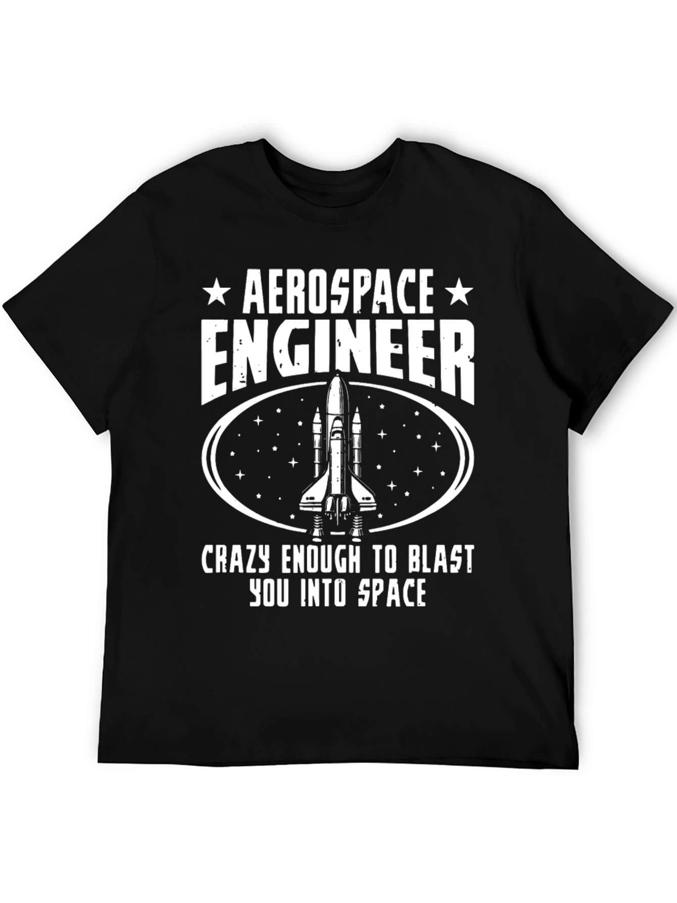 Aerospace Engineer Graphic Tee - Blast Into Space