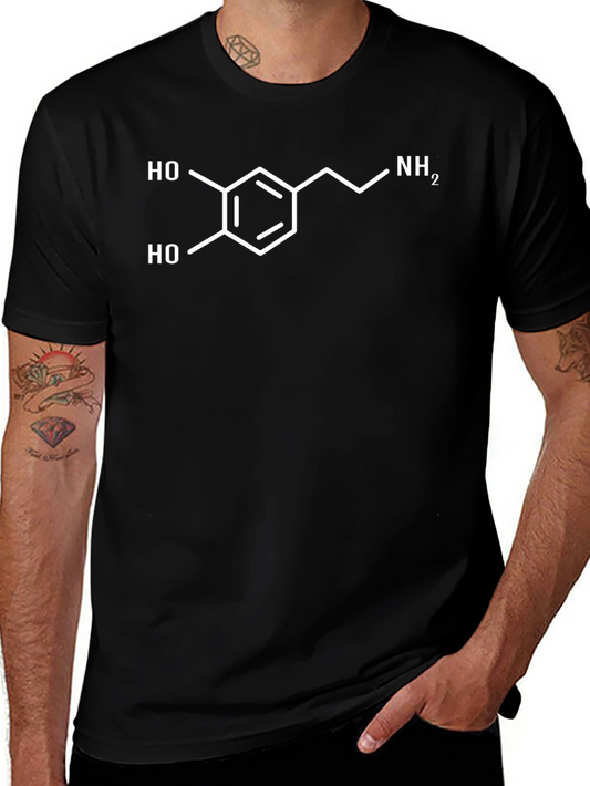 Dopamine Molecule T-Shirt - Science Apparel