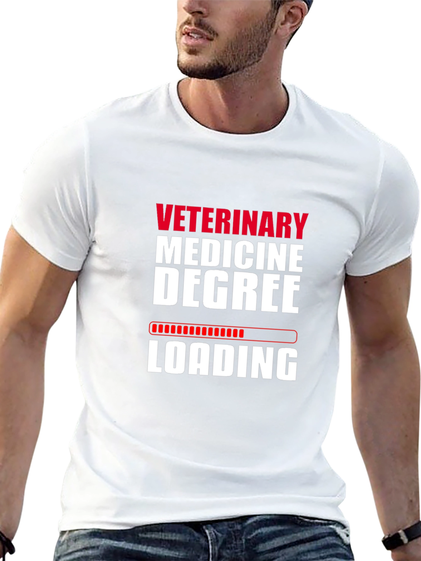 Veterinary Medicine Degree Loading T-Shirt
