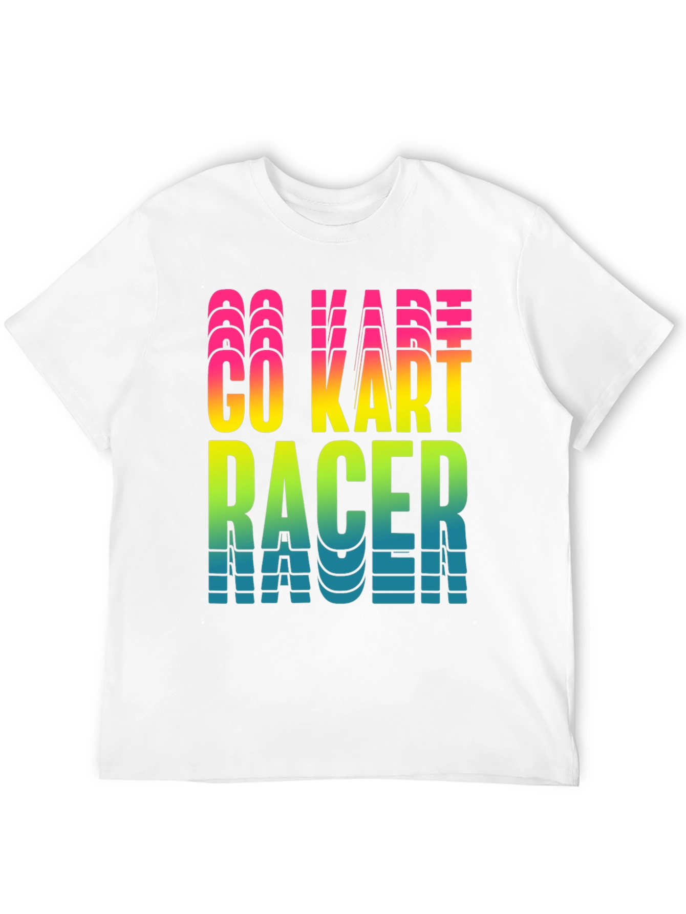 Go Kart Racer Graphic Tee - Cool Karting Shirt