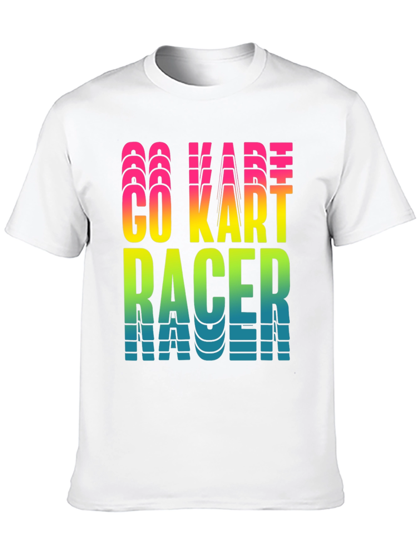 Go Kart Racer Graphic Tee - Cool Karting Shirt
