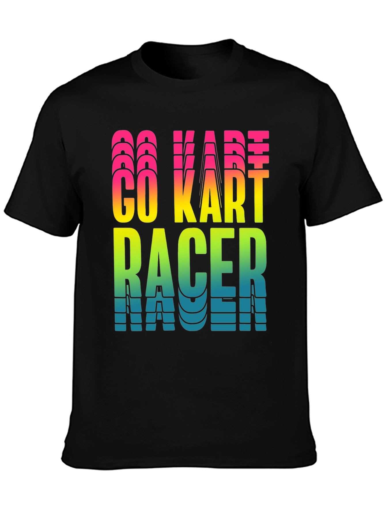 Go Kart Racer Graphic Tee - Cool Karting Shirt