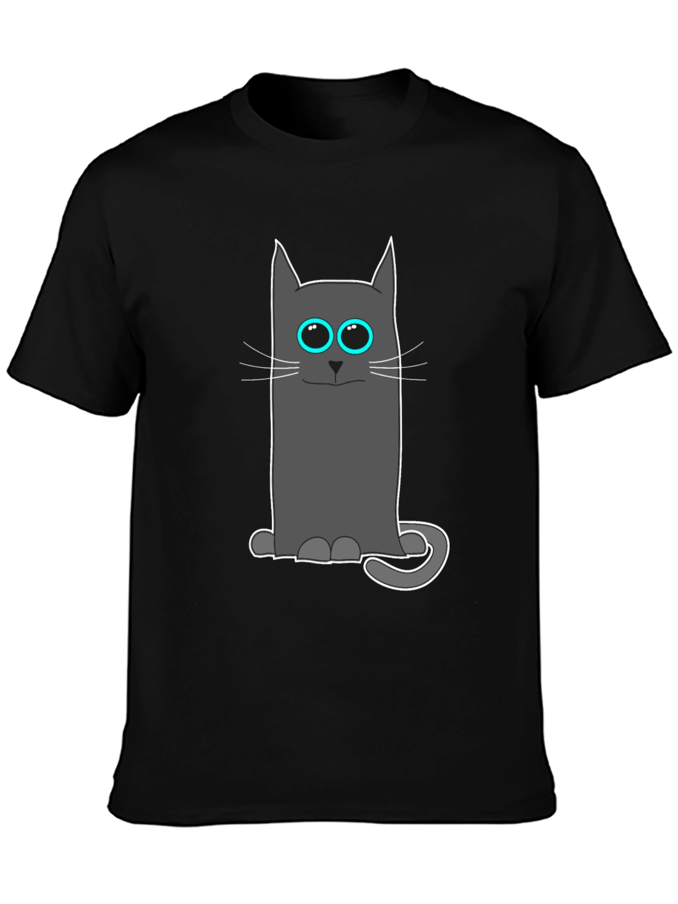 Cool Cat Tee: Funny Cartoon Cat T-Shirt