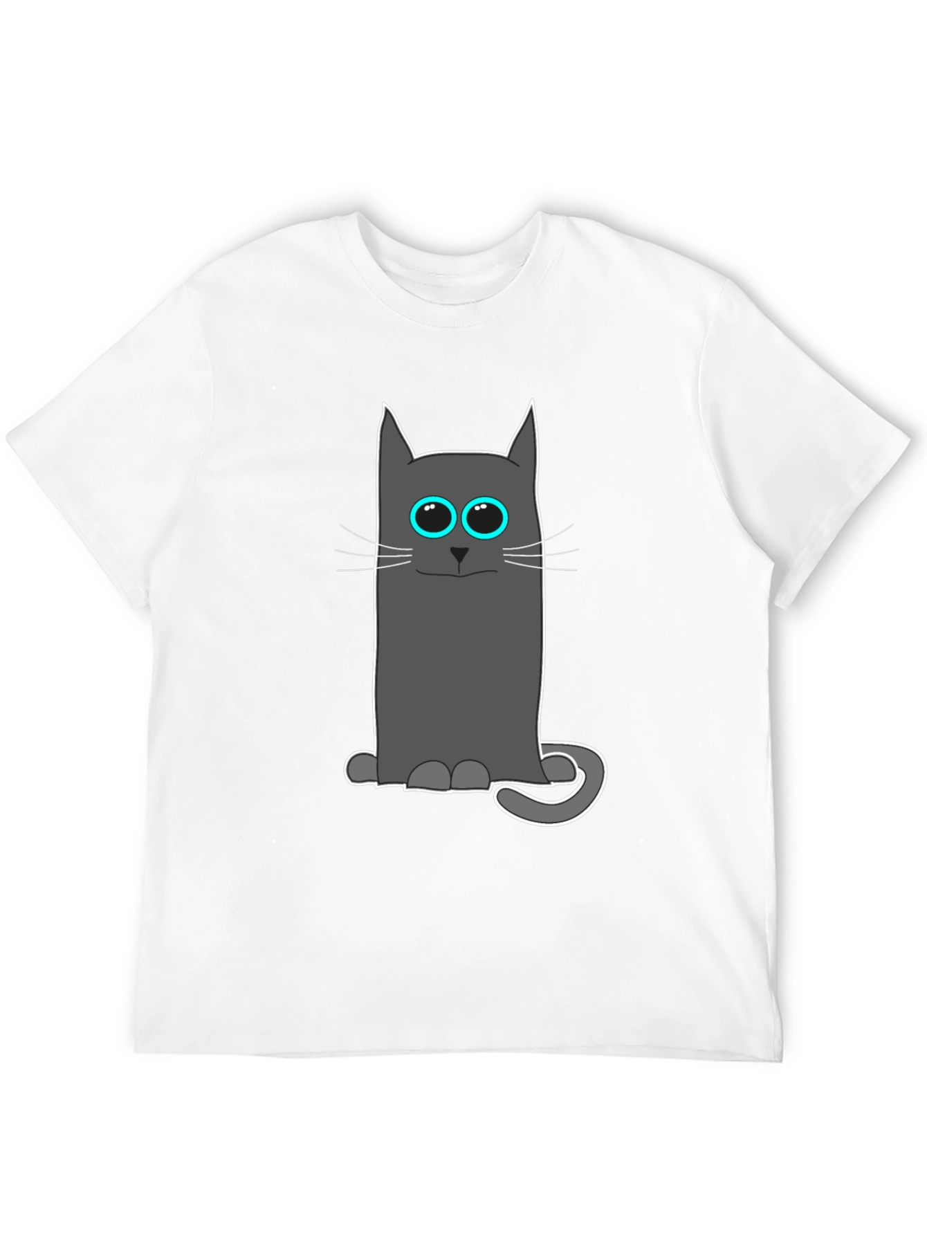 Cool Cat Tee: Funny Cartoon Cat T-Shirt