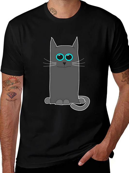 Cool Cat Tee: Funny Cartoon Cat T-Shirt