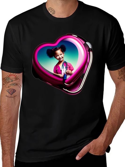 Heart Frame Child Doctor Graphic Tee