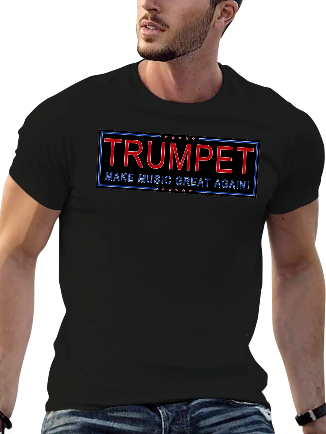 Trumpet Make Music Great Again T-Shirt