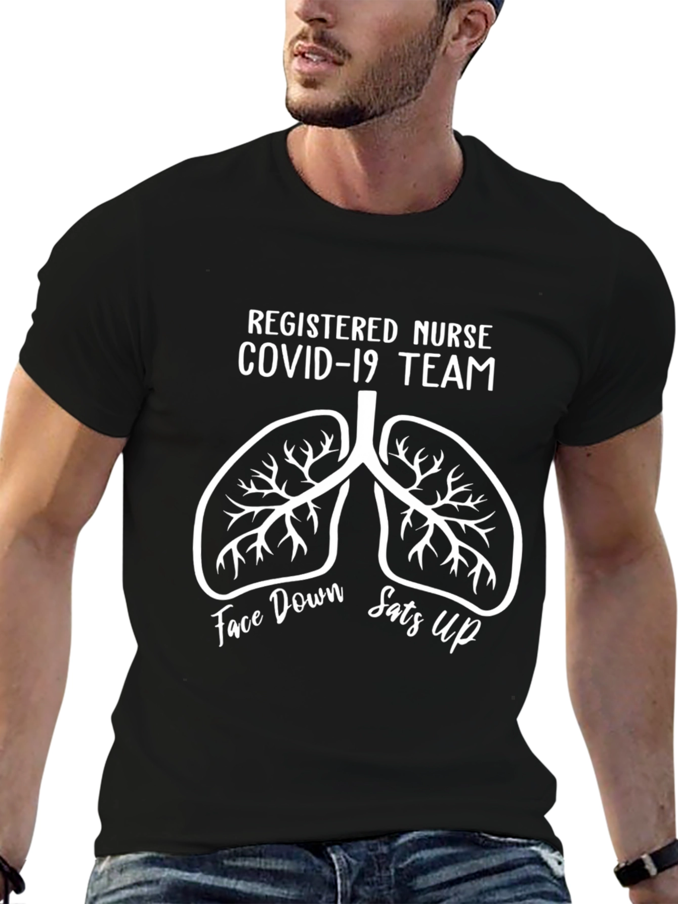 COVID-19 Team Registered Nurse Graphic Tee