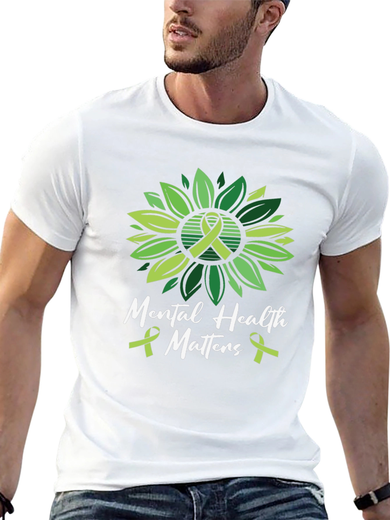 Mental Health Matters Sunflower T-Shirt