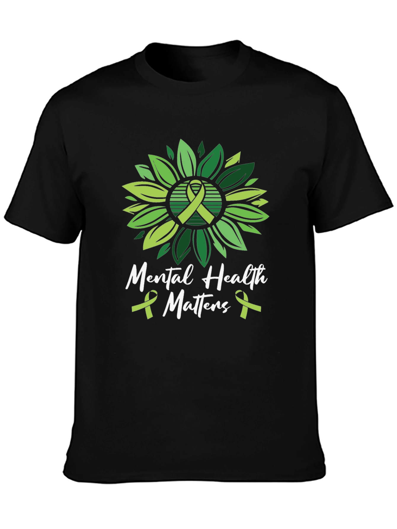 Mental Health Matters Sunflower T-Shirt