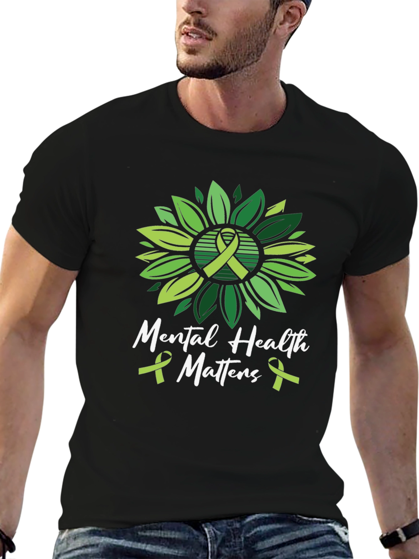 Mental Health Matters Sunflower T-Shirt