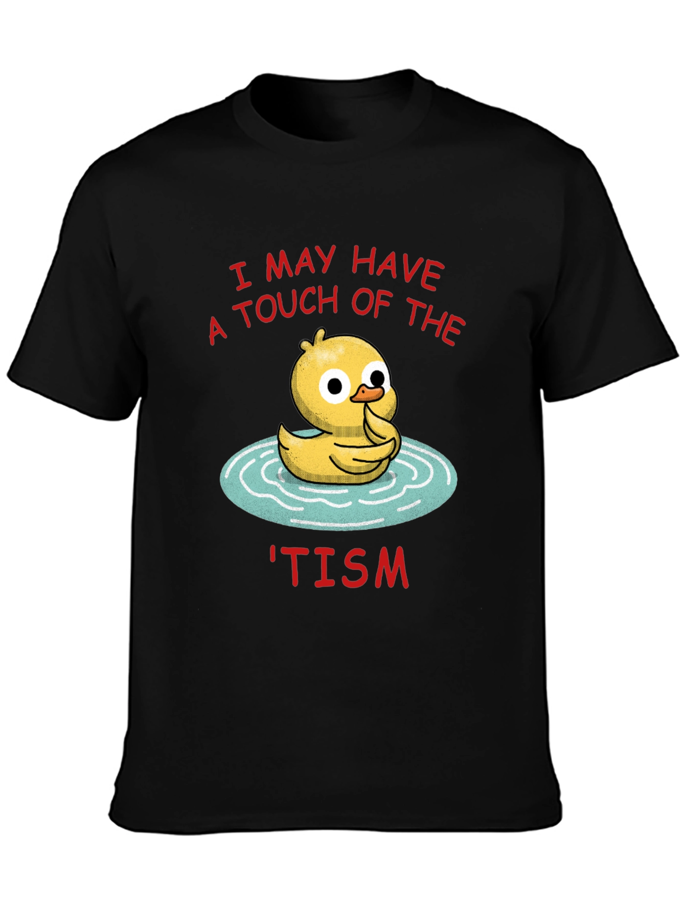 Quirky Tism Duck Graphic Tee