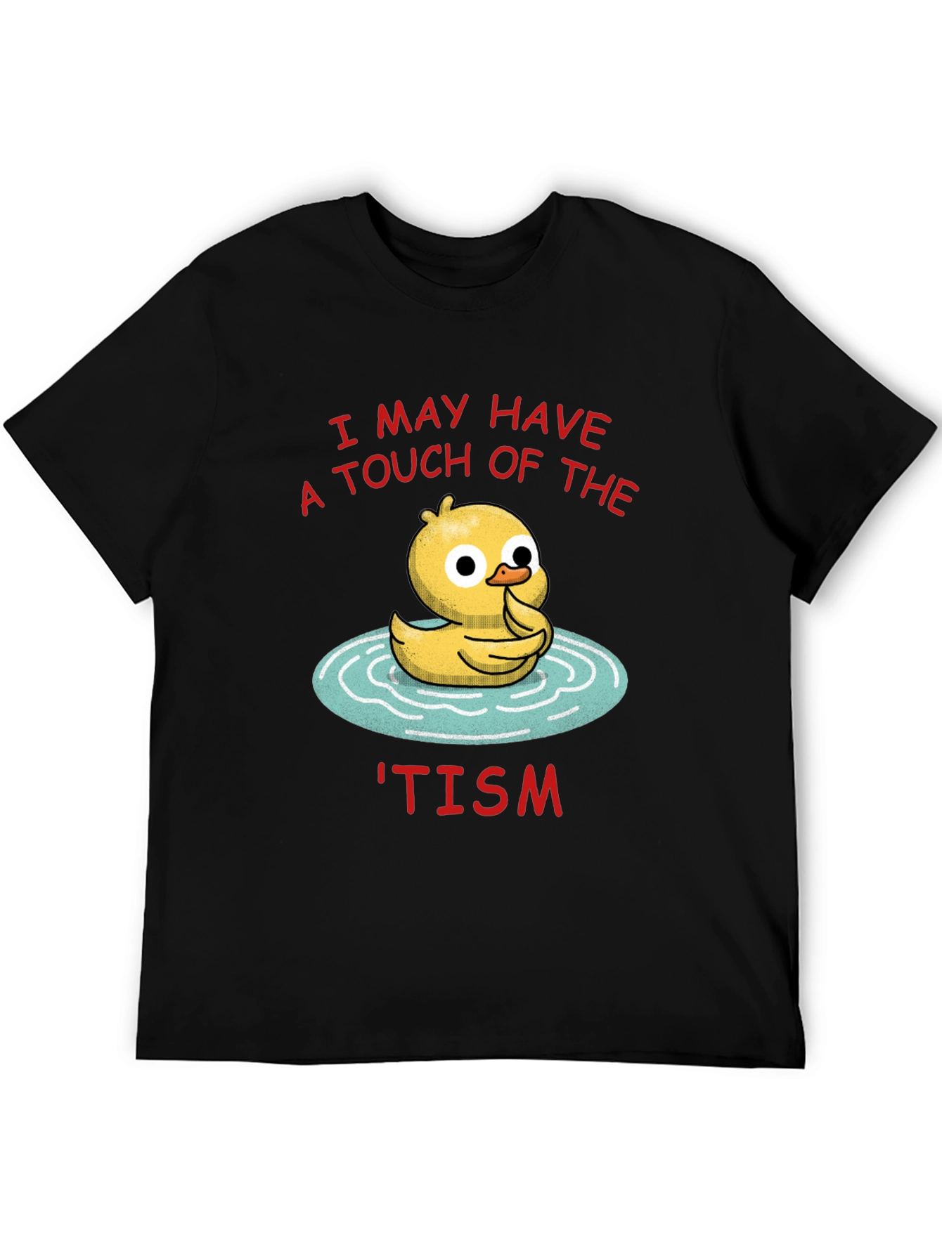 Quirky Tism Duck Graphic Tee