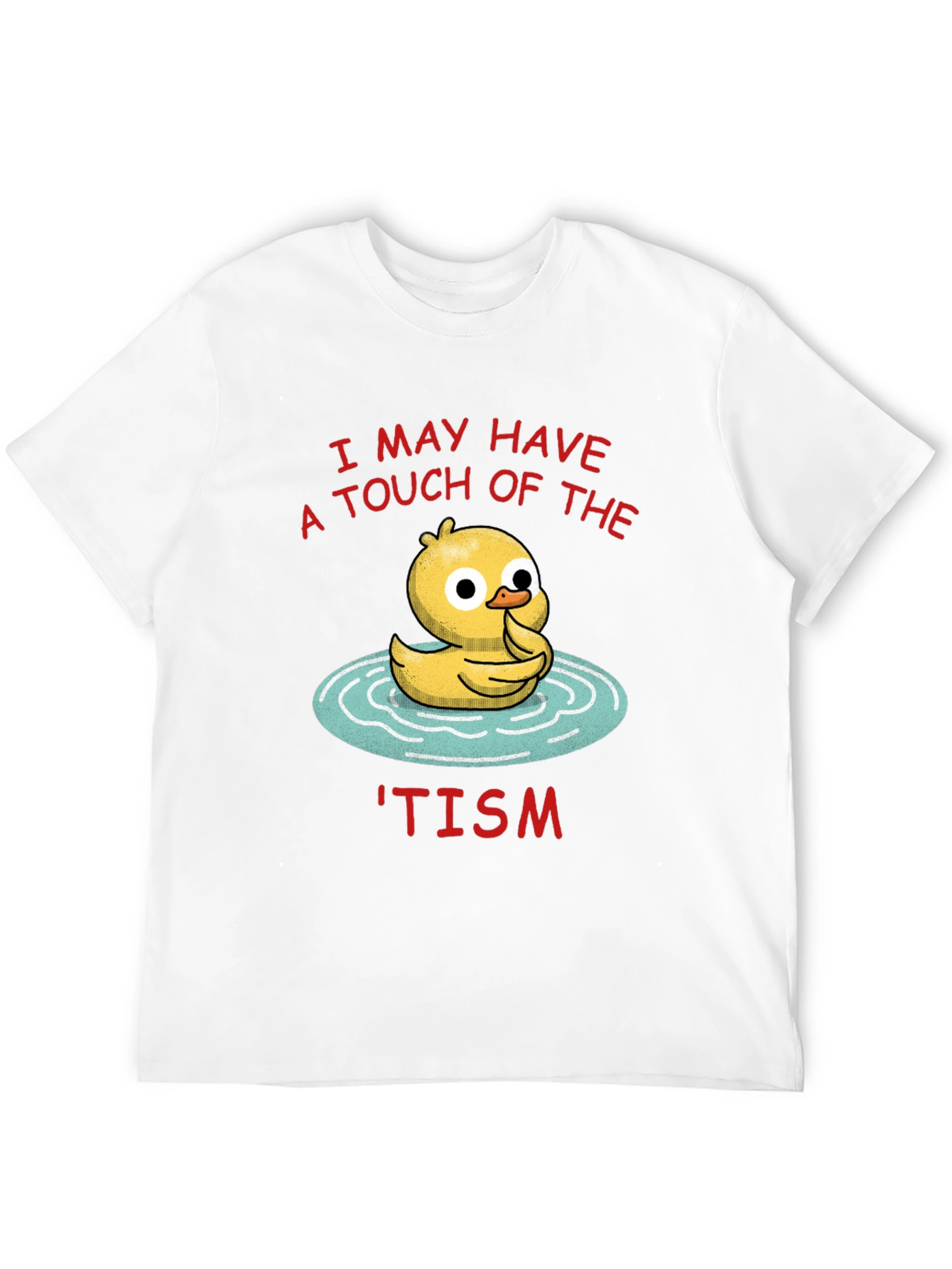 Quirky Tism Duck Graphic Tee