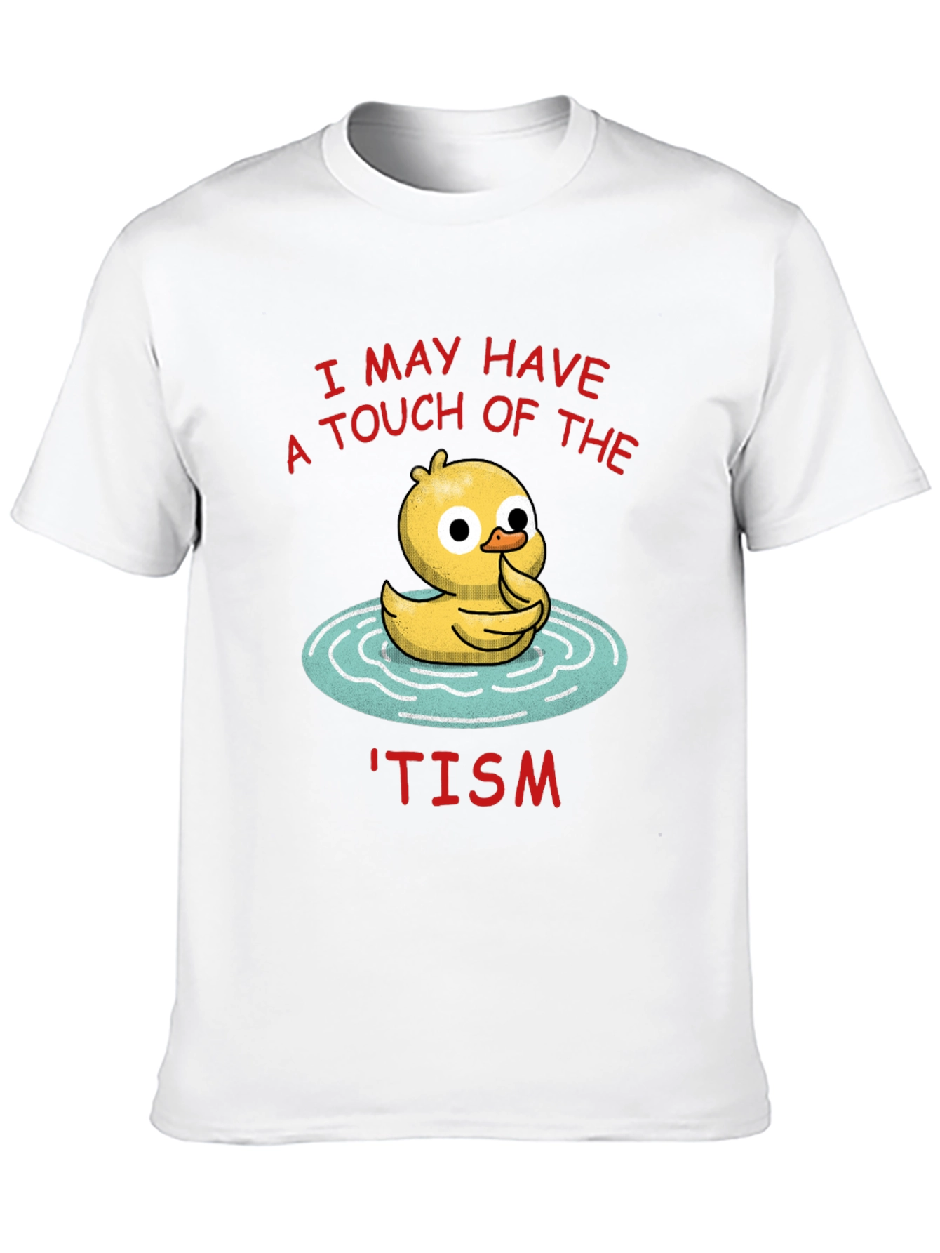 Quirky Tism Duck Graphic Tee