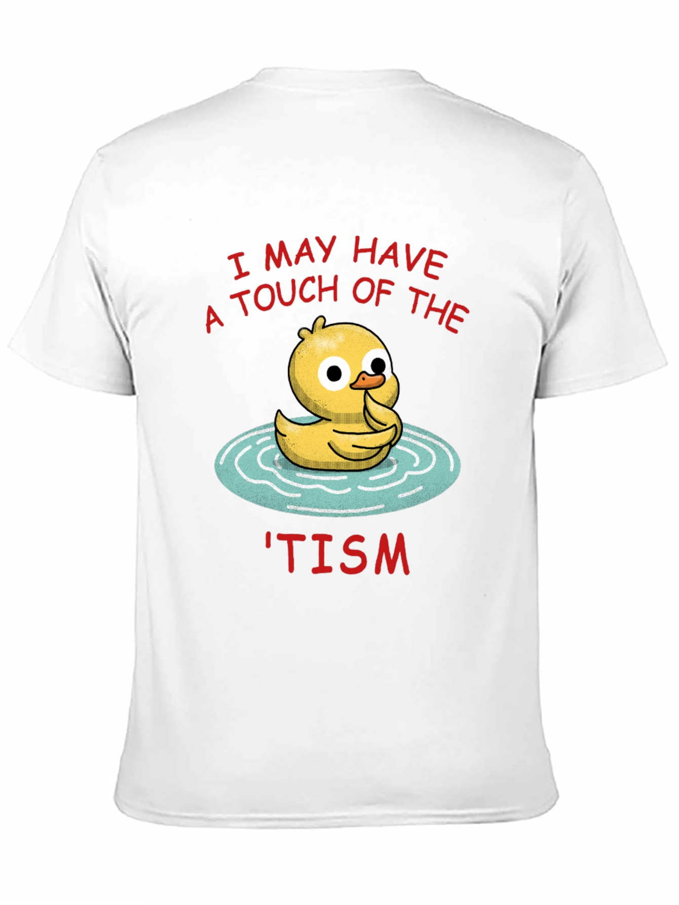 Quirky Tism Duck Graphic Tee