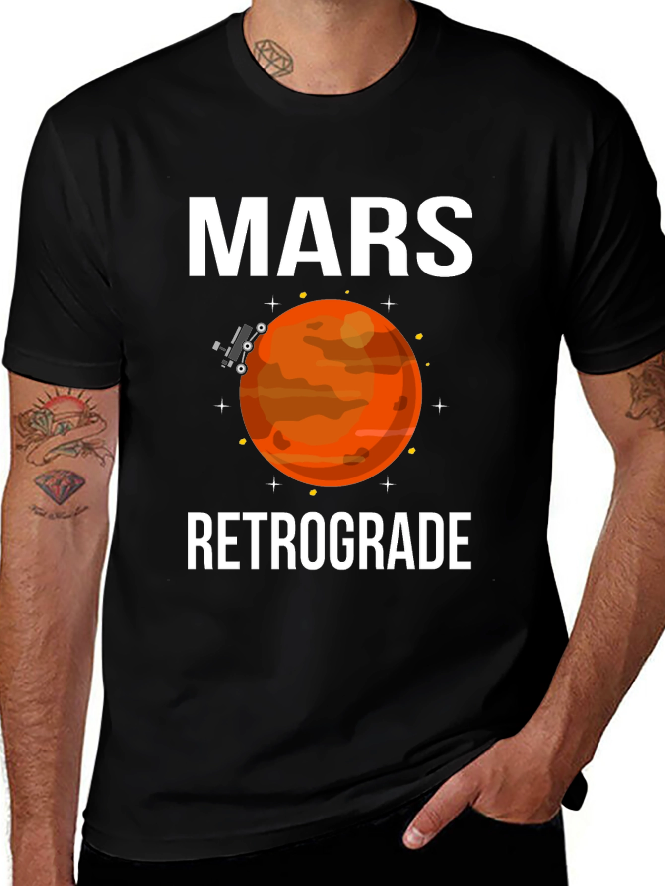 Mars Retrograde Graphic T-Shirt