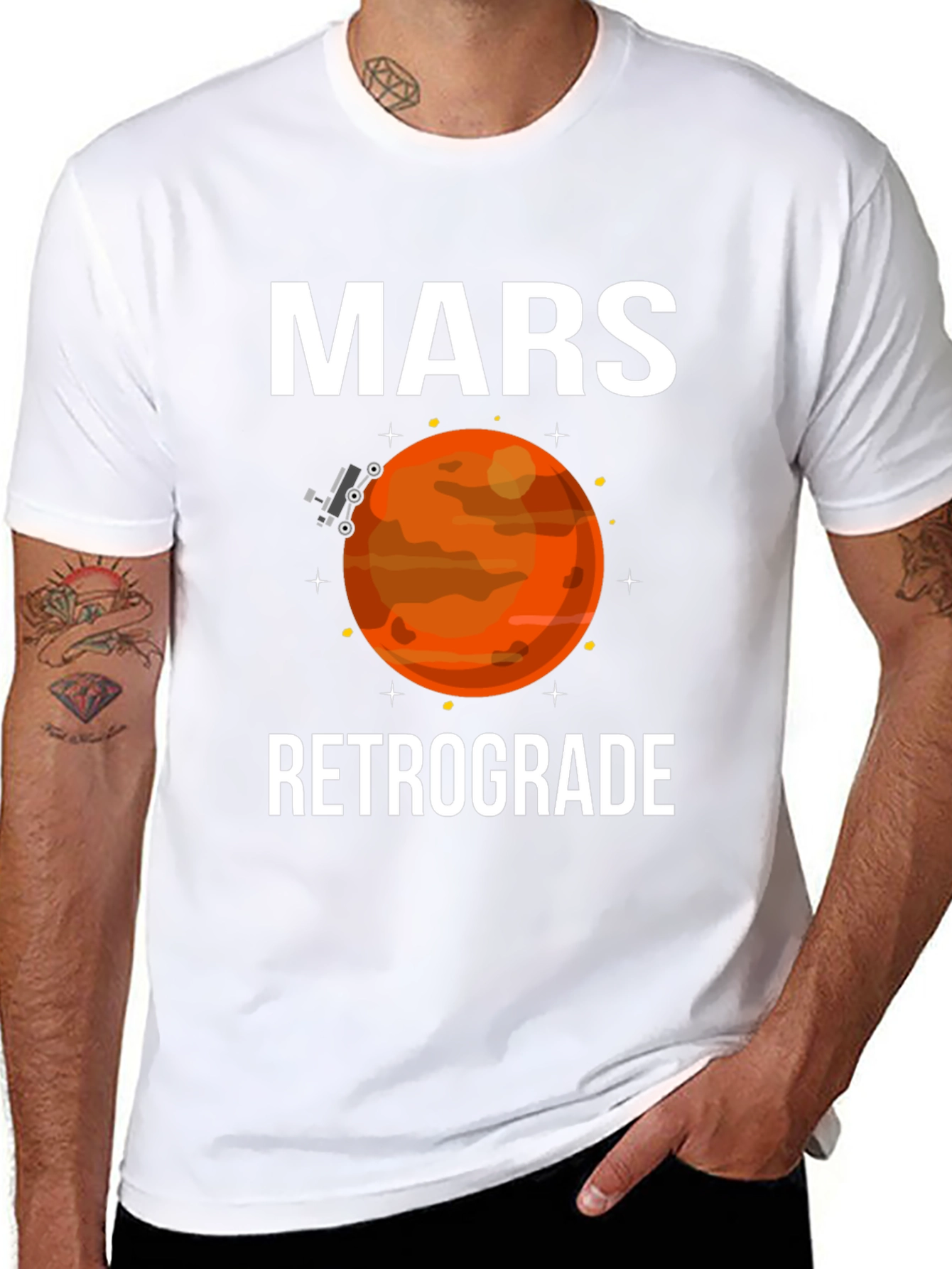 Mars Retrograde Graphic T-Shirt