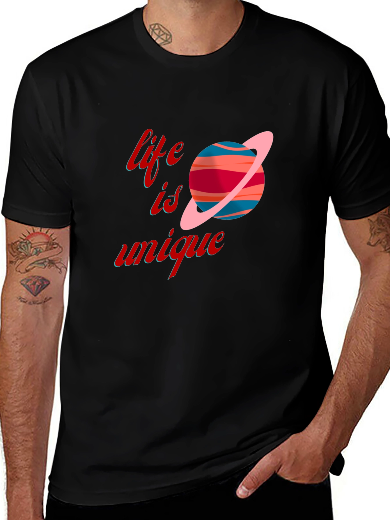 Life is Unique Graphic T-Shirt