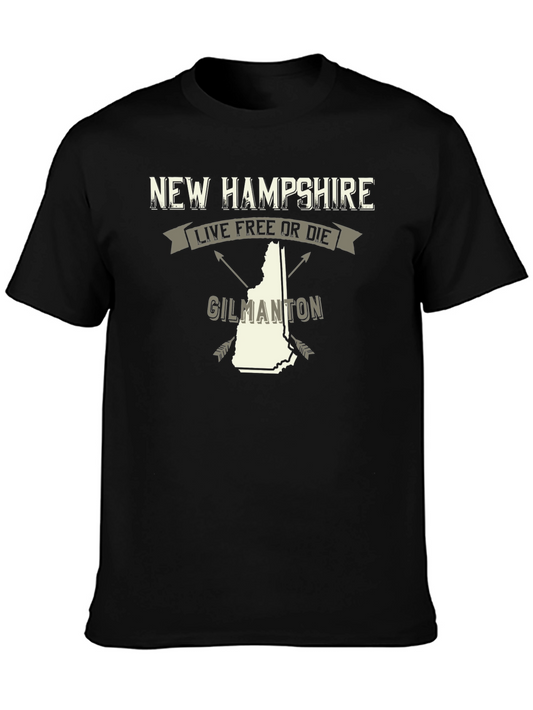 New Hampshire Gilmanton T-Shirt - Live Free