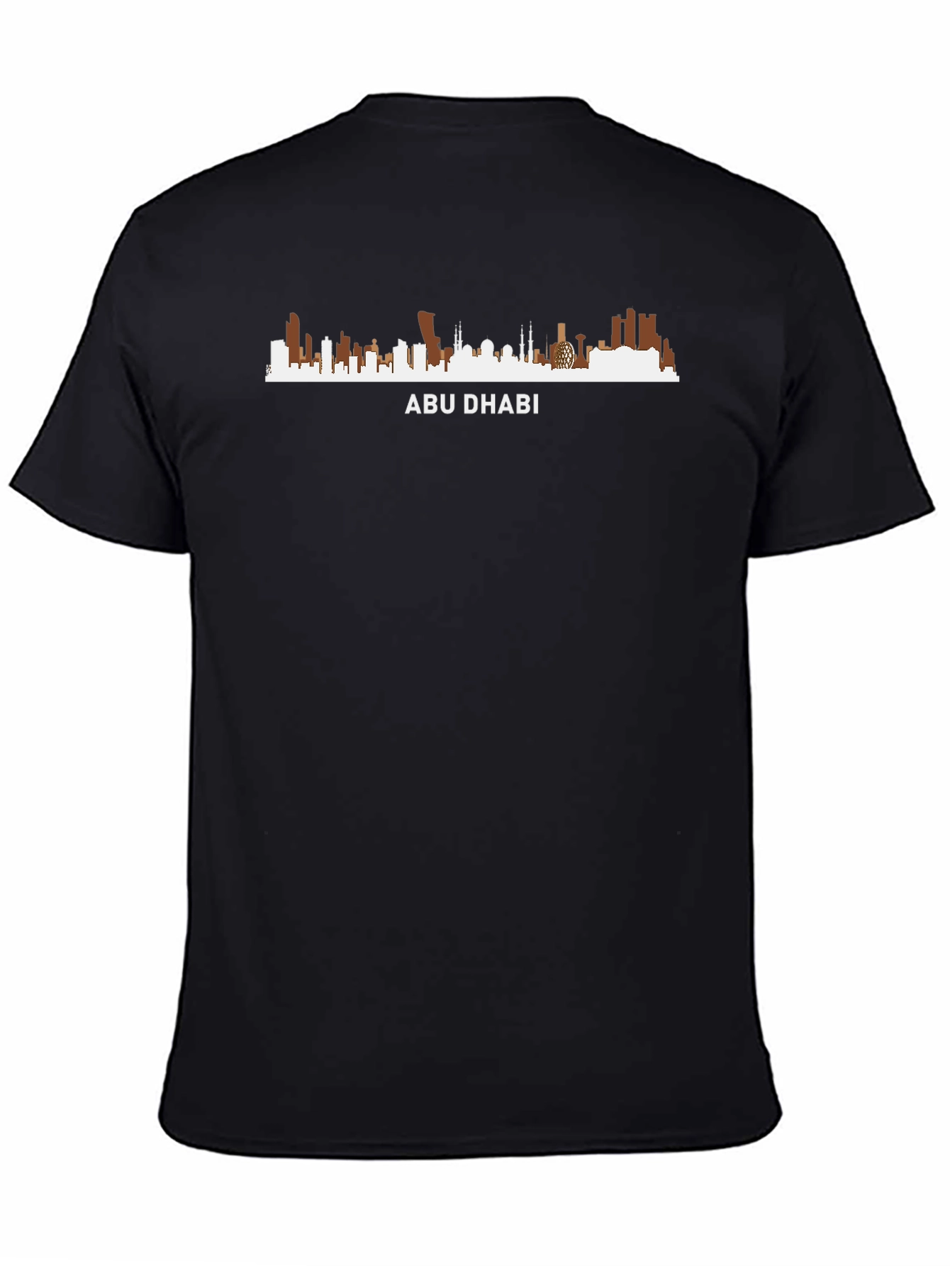 Abu Dhabi Skyline T-Shirt - Cityscape Graphic Tee