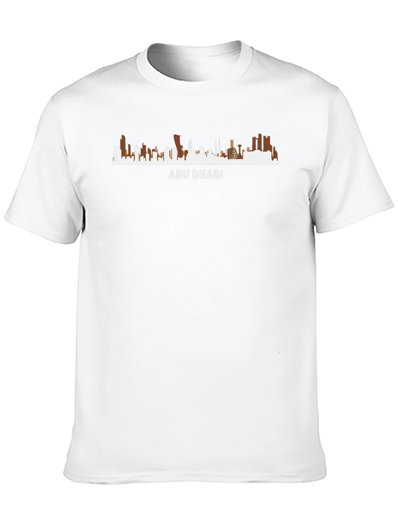 Abu Dhabi Skyline T-Shirt - Cityscape Graphic Tee