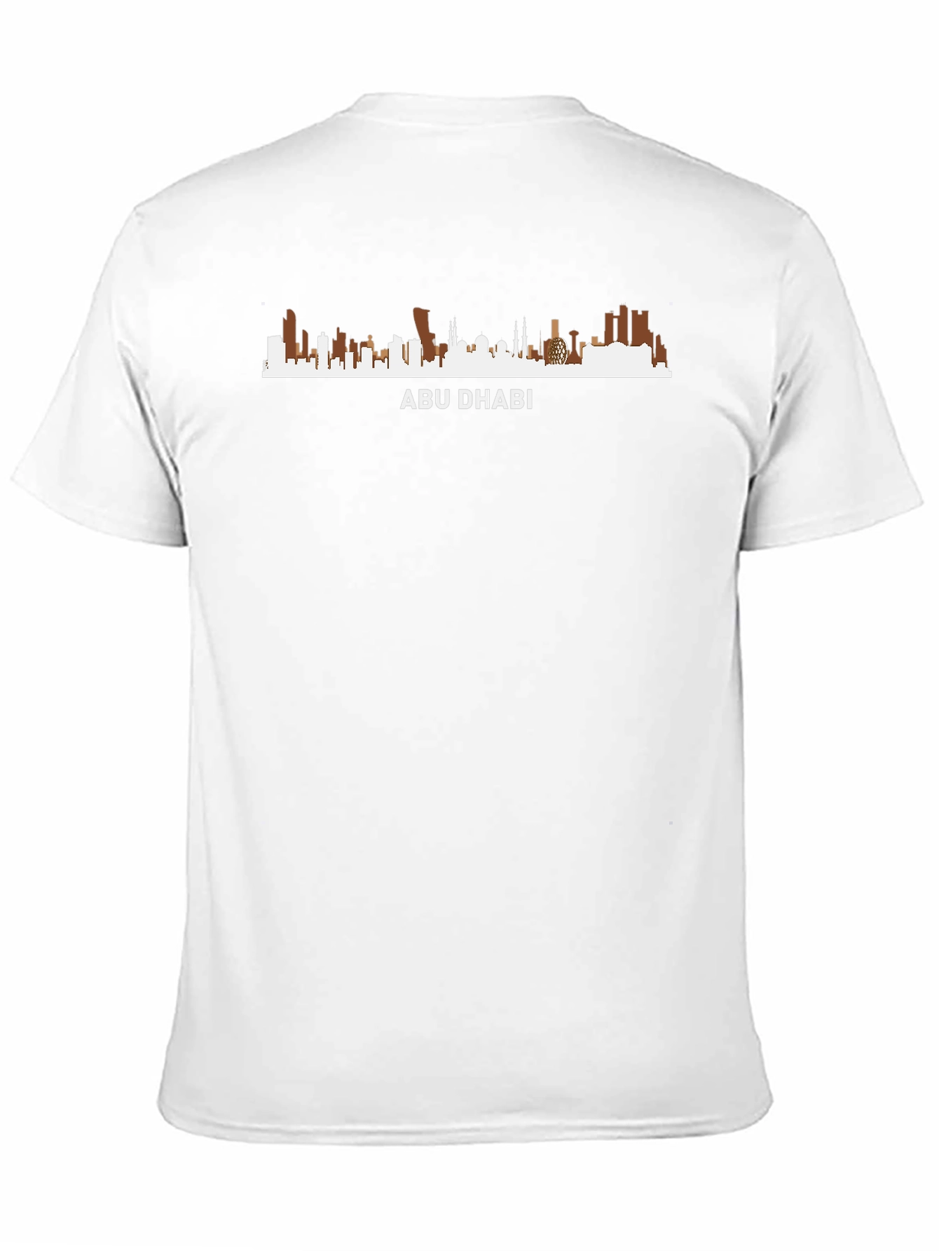 Abu Dhabi Skyline T-Shirt - Cityscape Graphic Tee