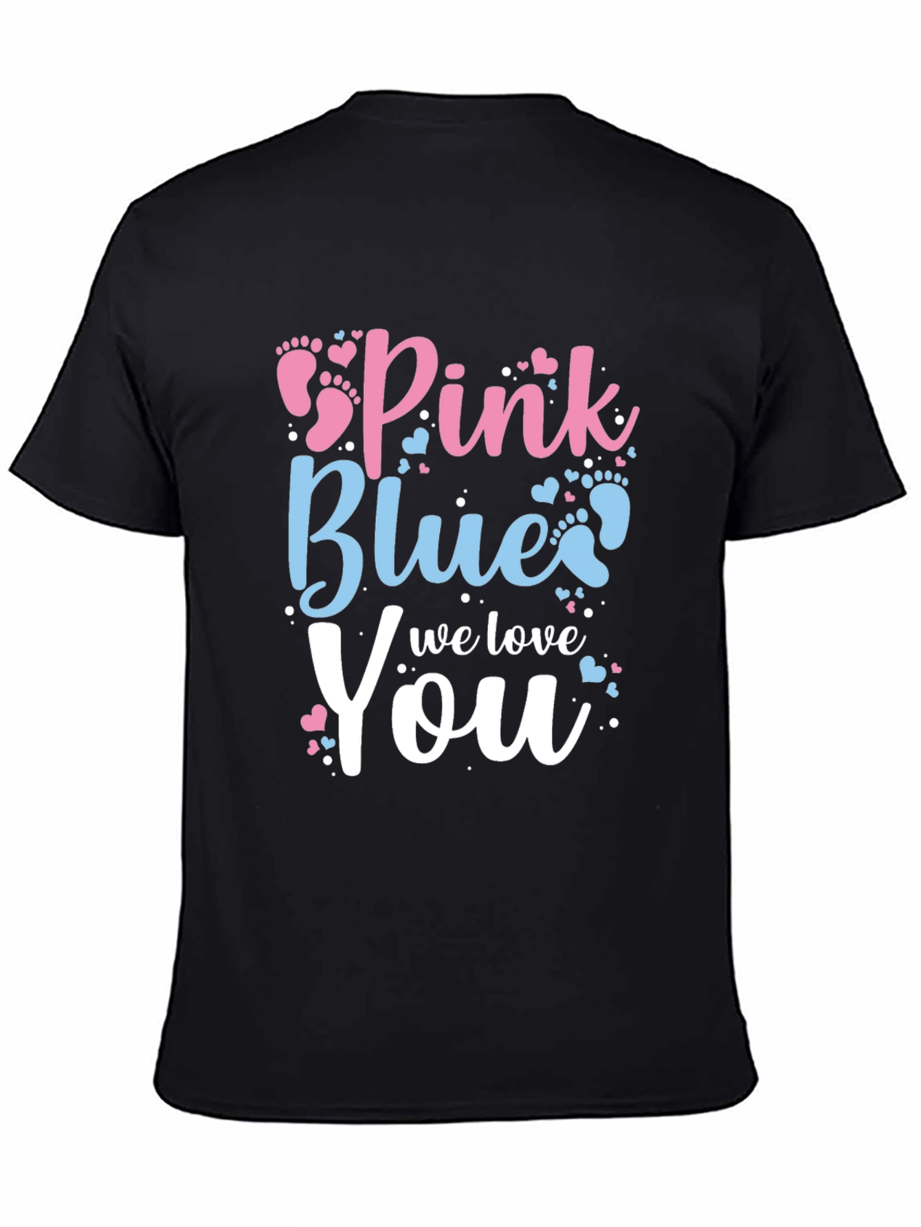 Pink or Blue Gender Reveal Tee