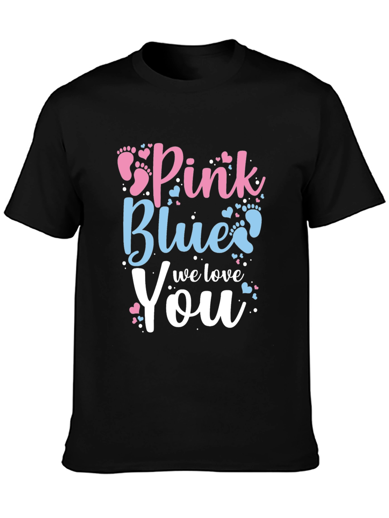 Pink or Blue Gender Reveal Tee