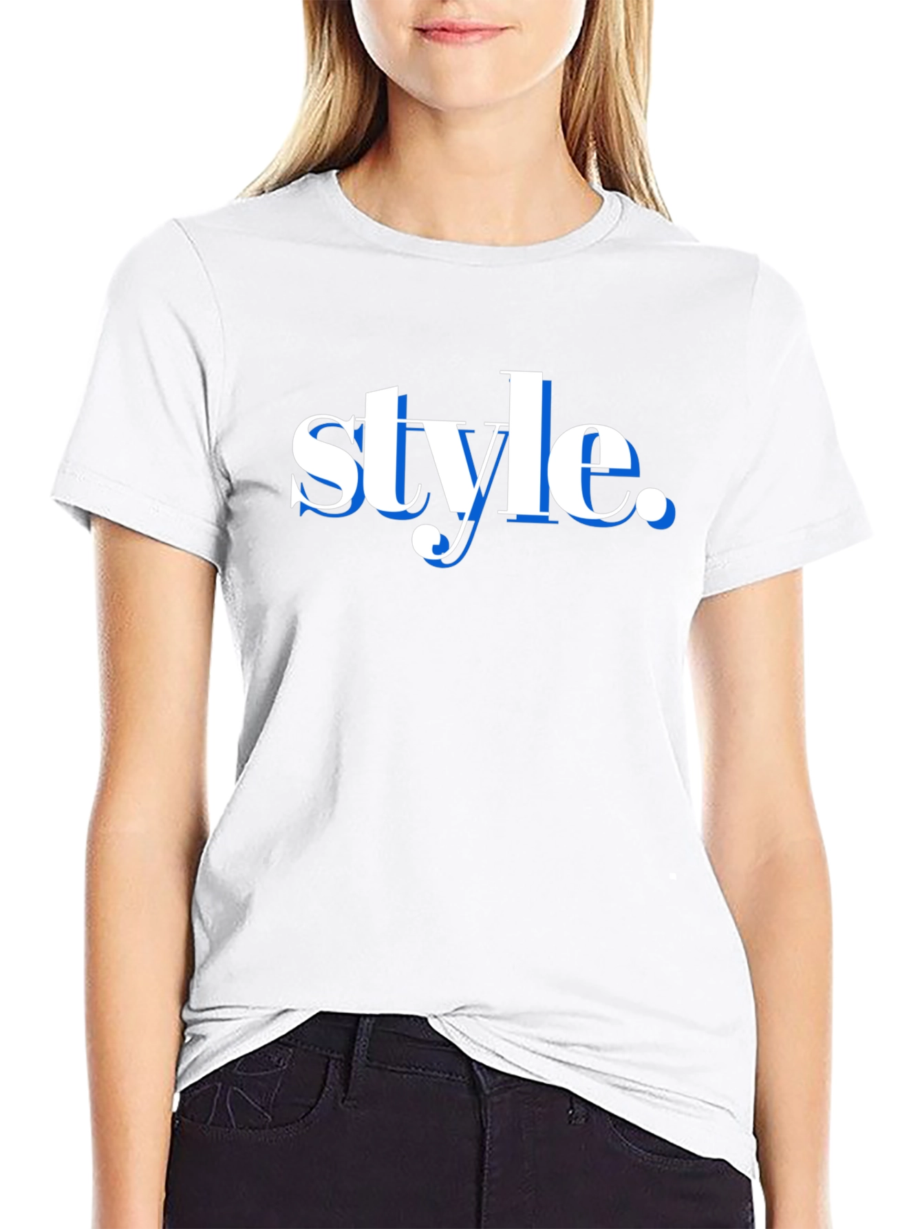 Stylish Black T-Shirt - Style Graphic Tee