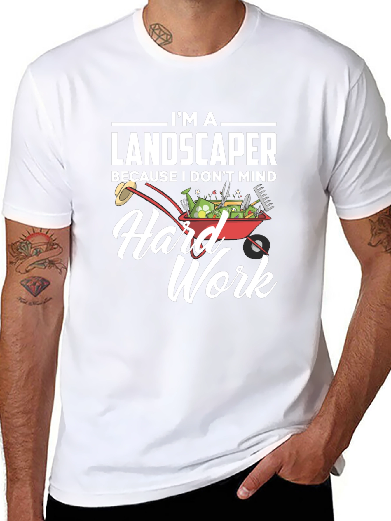 Landscaper Hard Work T-Shirt