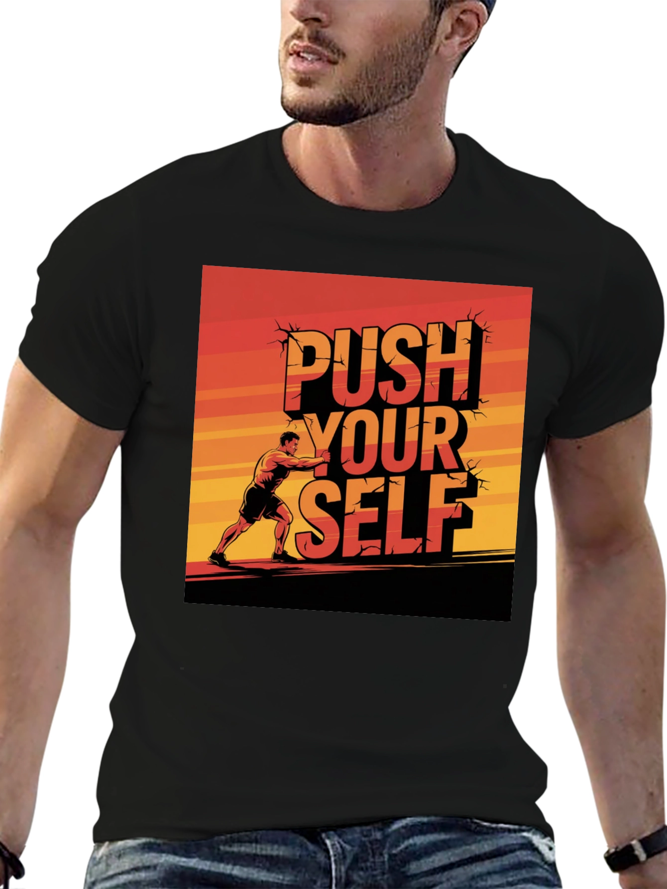 Push Yourself Graphic Tee