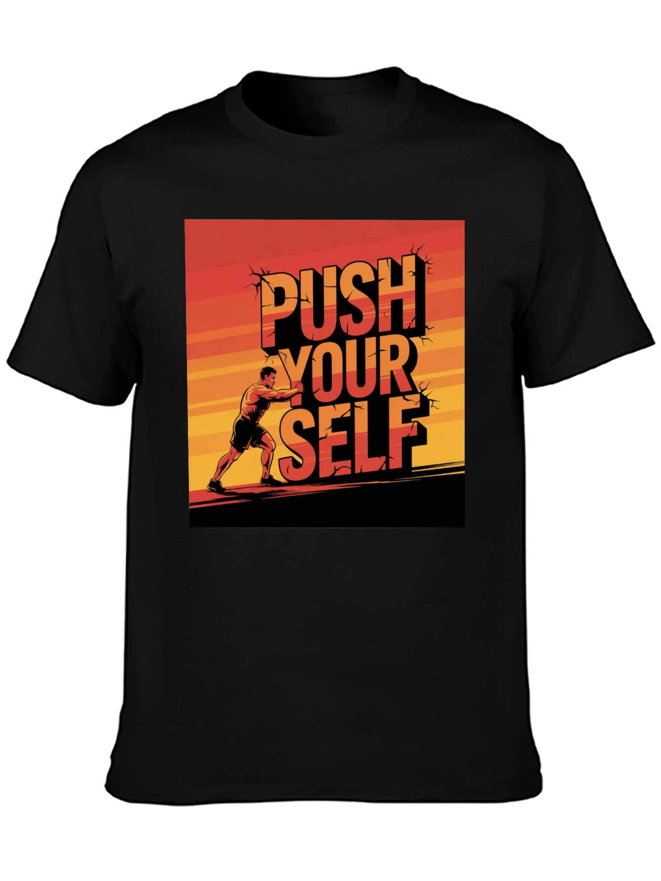 Push Yourself Graphic Tee