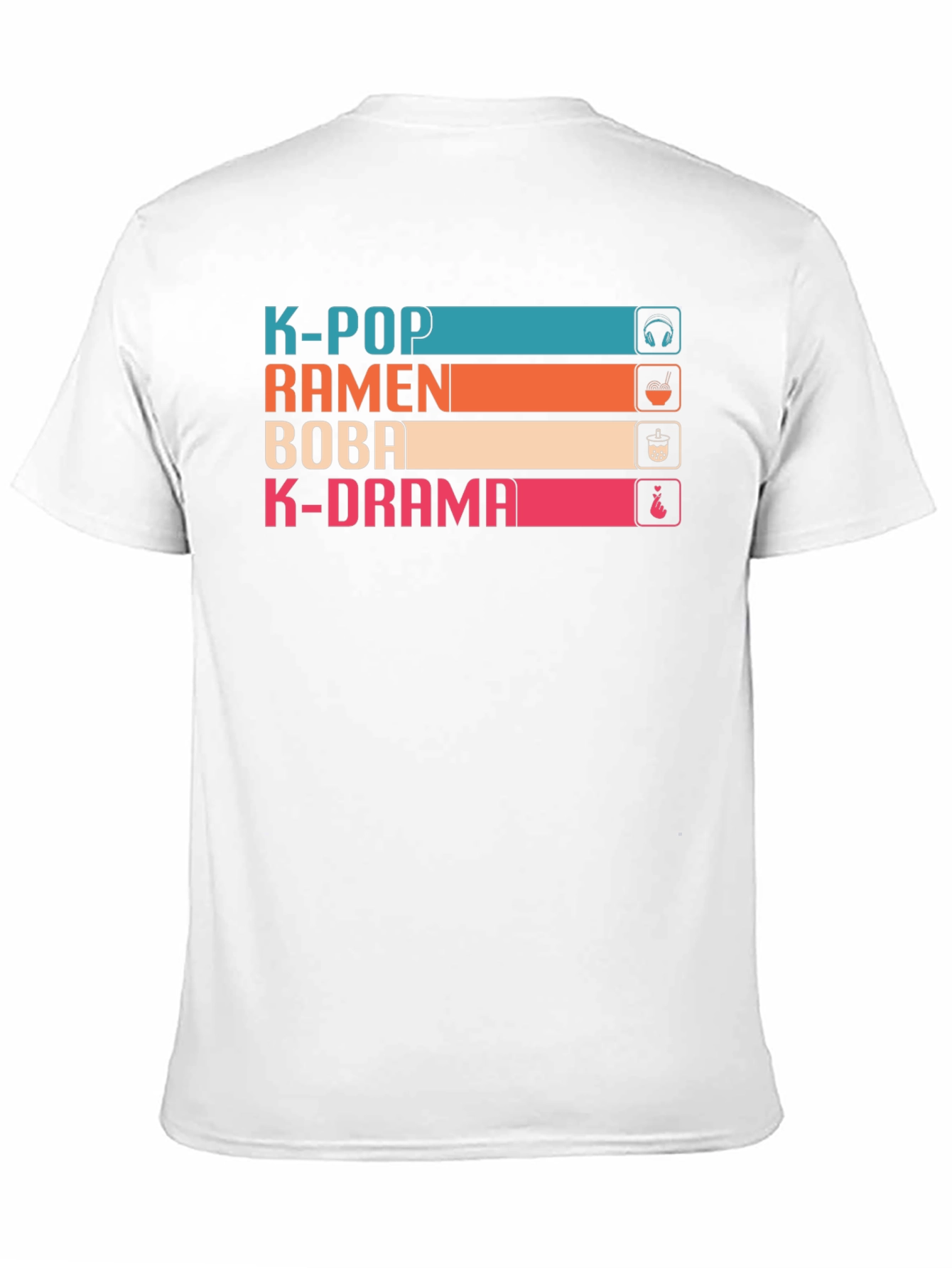 K-Pop Ramen Boba K-Drama T-Shirt