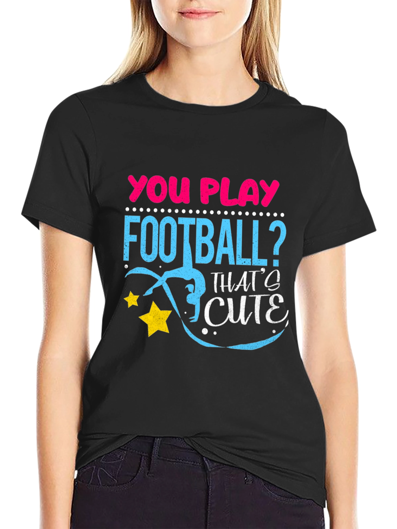 You Play Football? Cute Gymnast T-Shirt