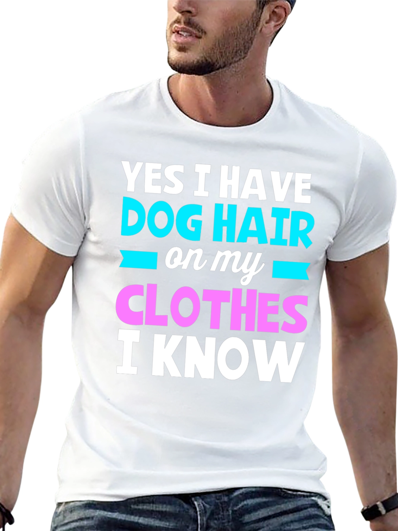Dog Hair Lover T-Shirt - Funny Pet Owner Tee