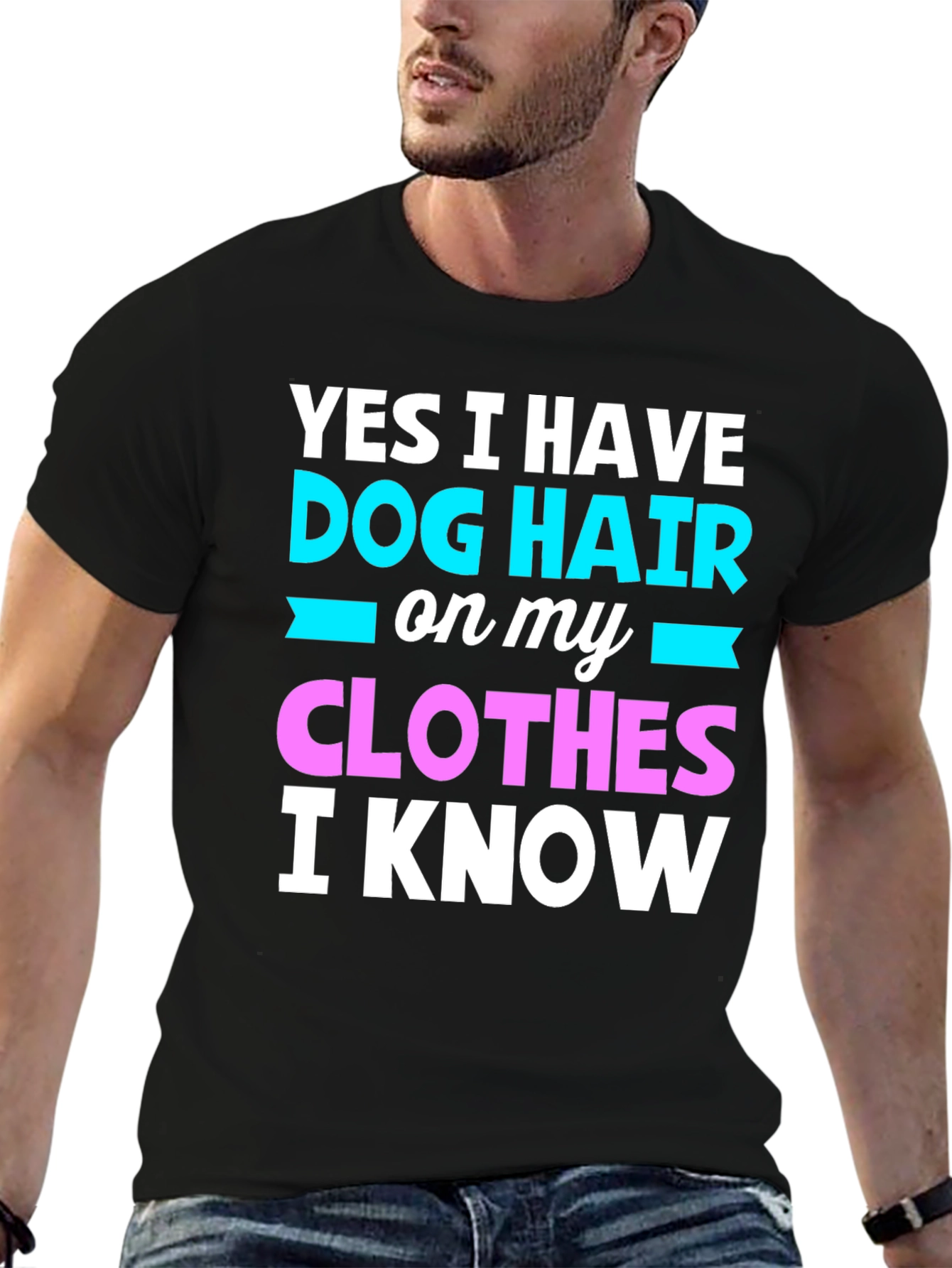 Dog Hair Lover T-Shirt - Funny Pet Owner Tee