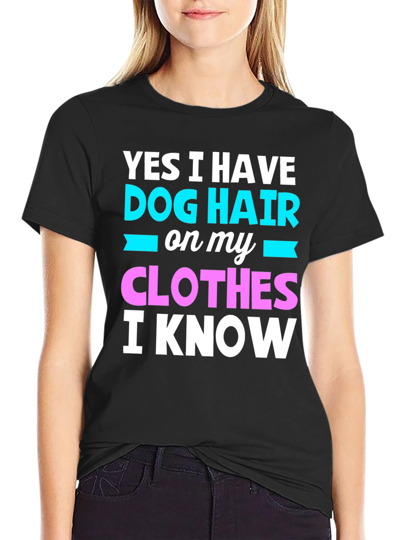 Dog Hair Lover T-Shirt - Funny Pet Owner Tee