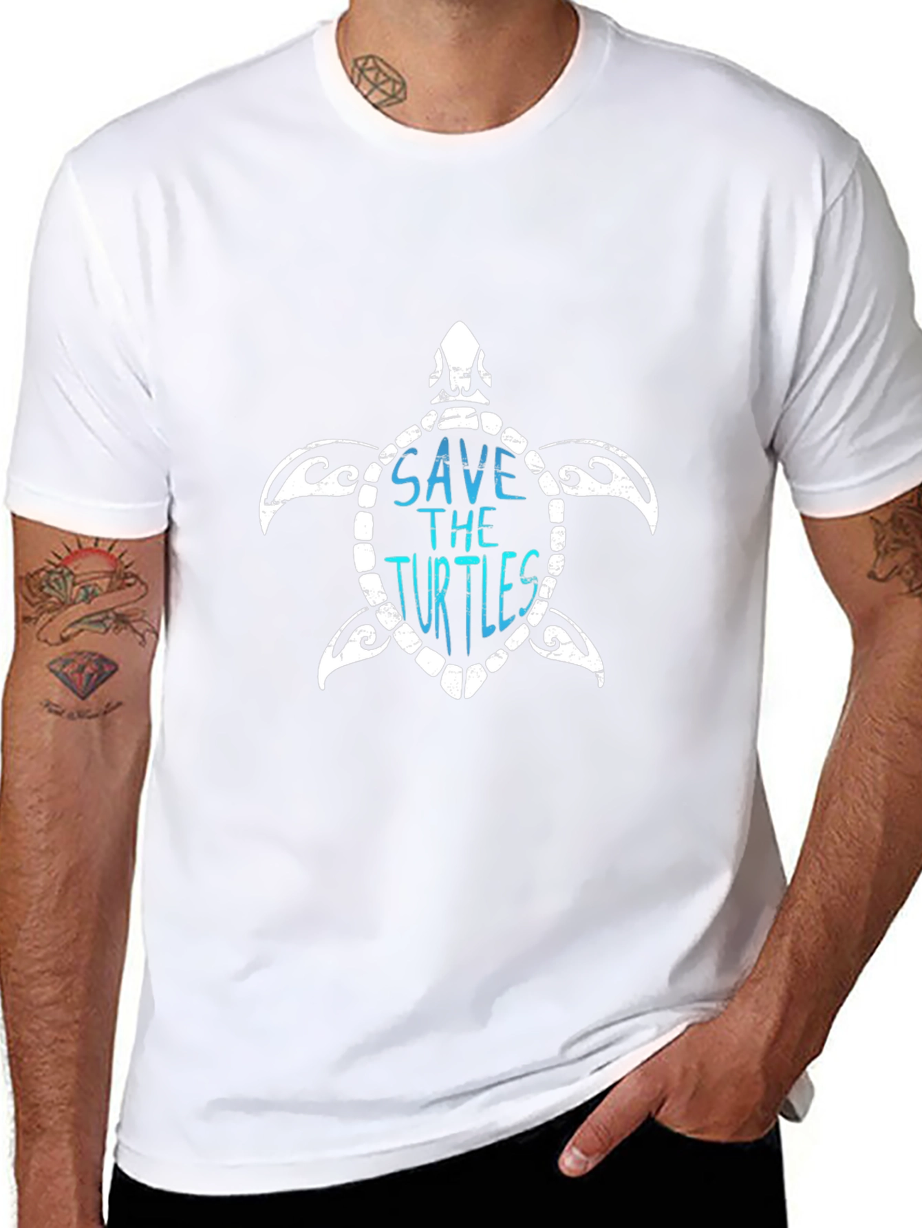Save the Turtles Graphic Tee