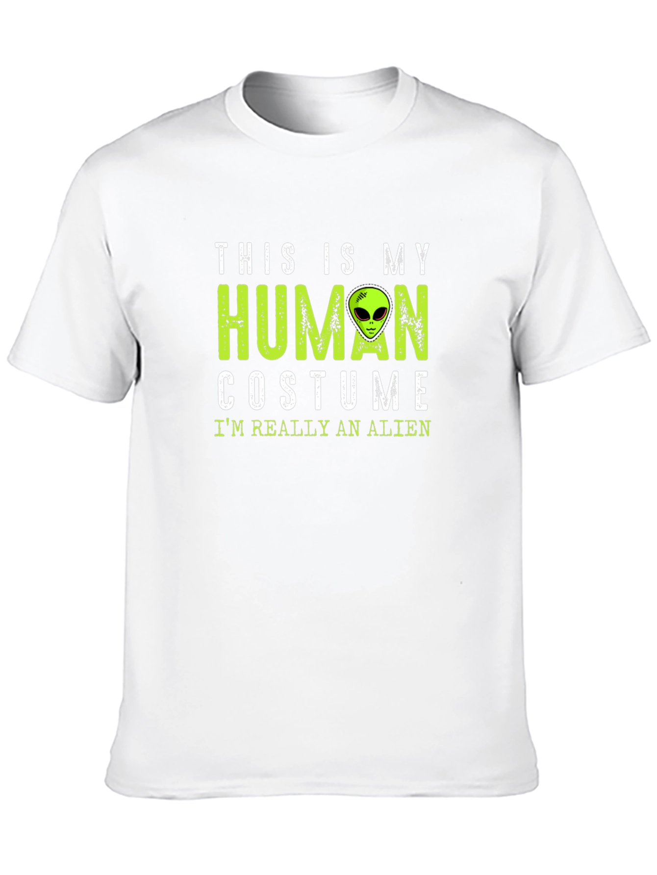 This Is My Human Costume Alien T-Shirt