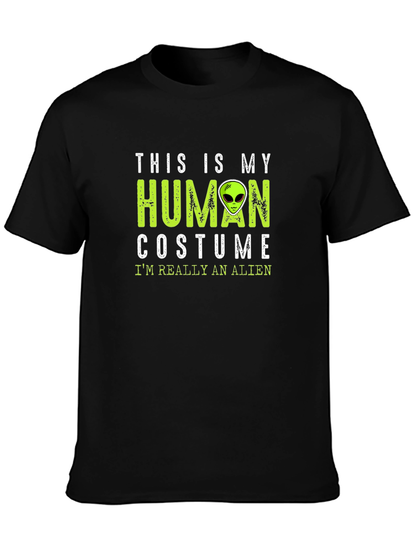 This Is My Human Costume Alien T-Shirt