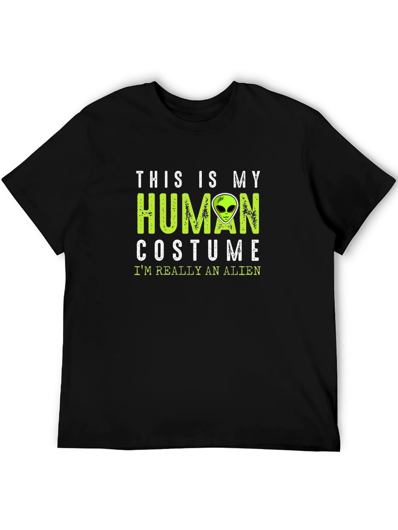 This Is My Human Costume Alien T-Shirt