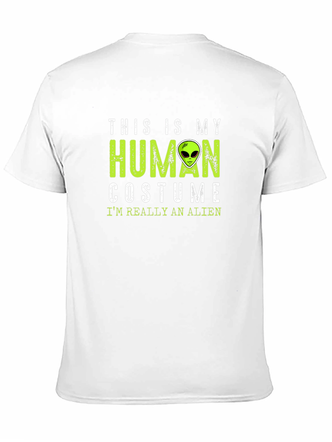 This Is My Human Costume Alien T-Shirt