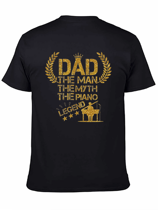 Dad Piano Legend T-Shirt - Musician Fathers Day Gift