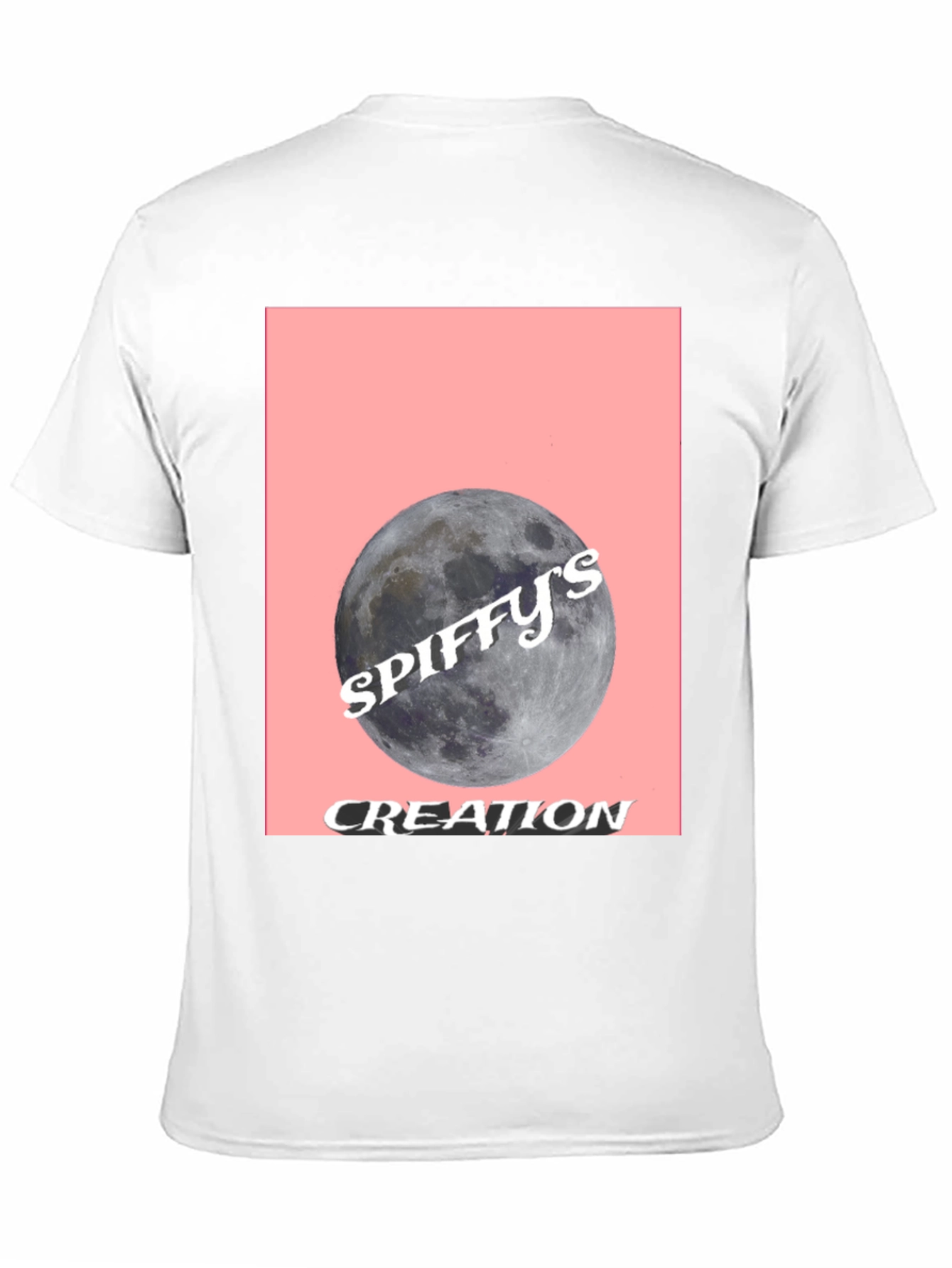 Spiffys Creation Moon Graphic Tee - Black