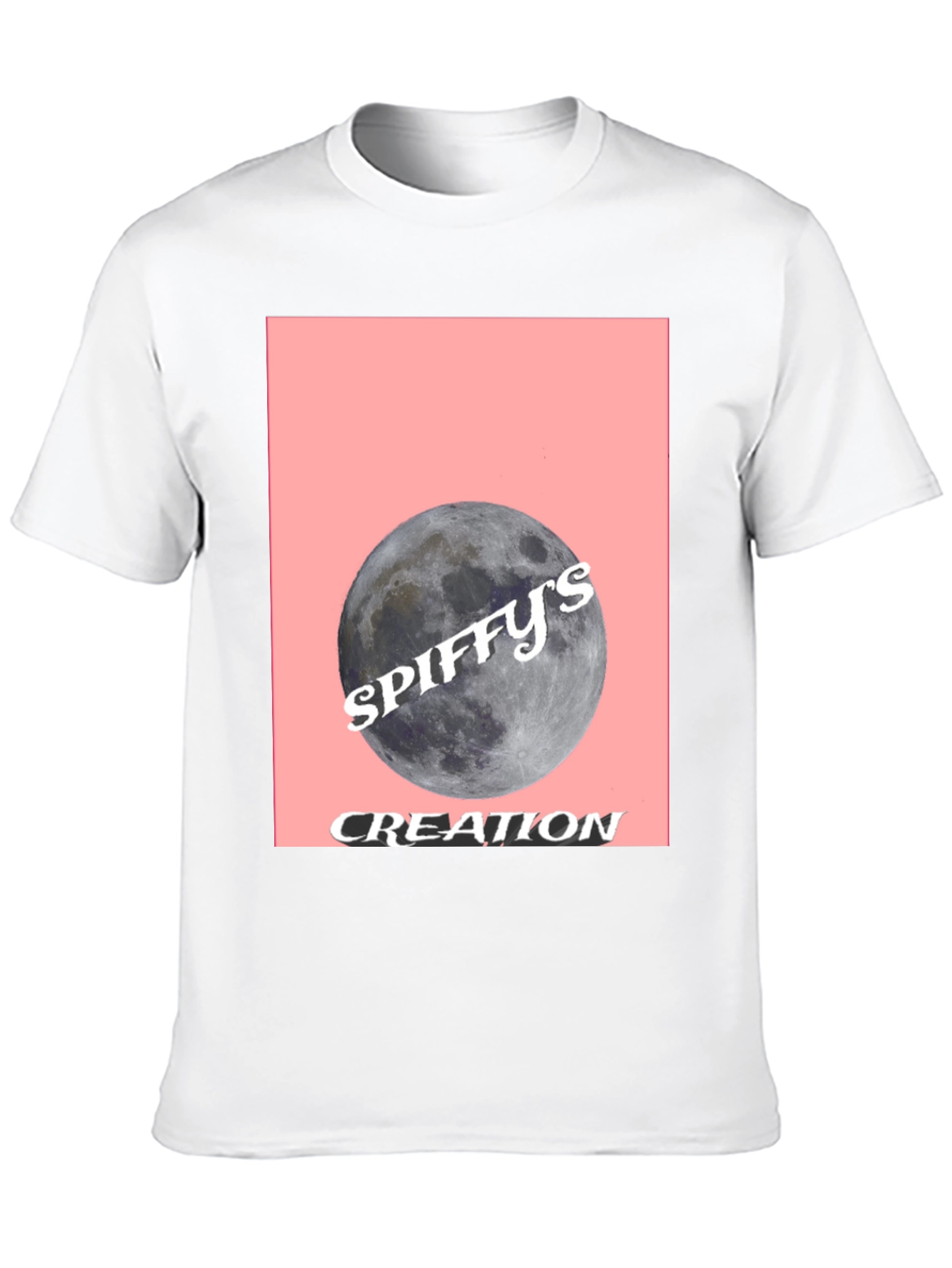 Spiffys Creation Moon Graphic Tee - Black