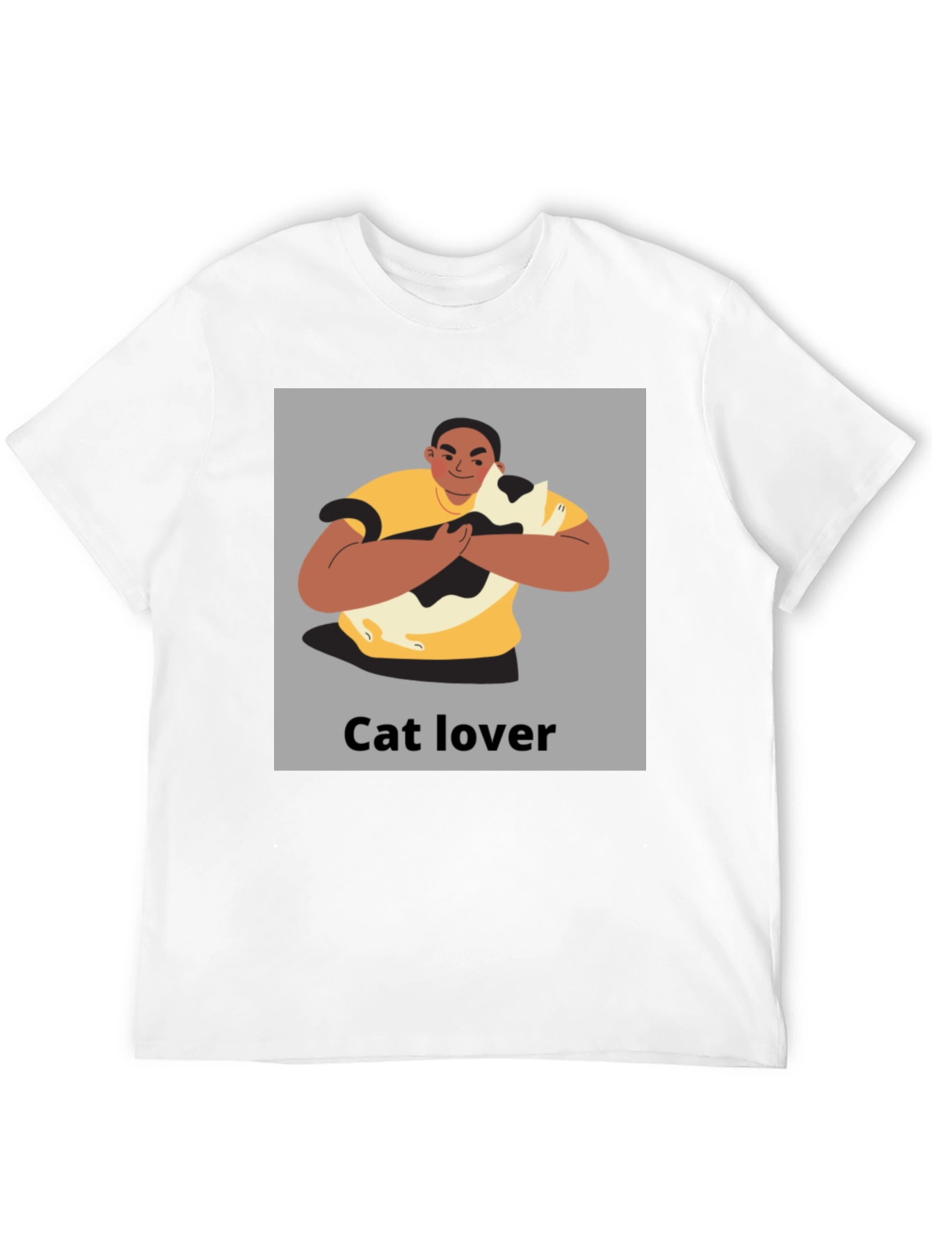 Cat Lover Graphic Tee - Unisex Black T-Shirt