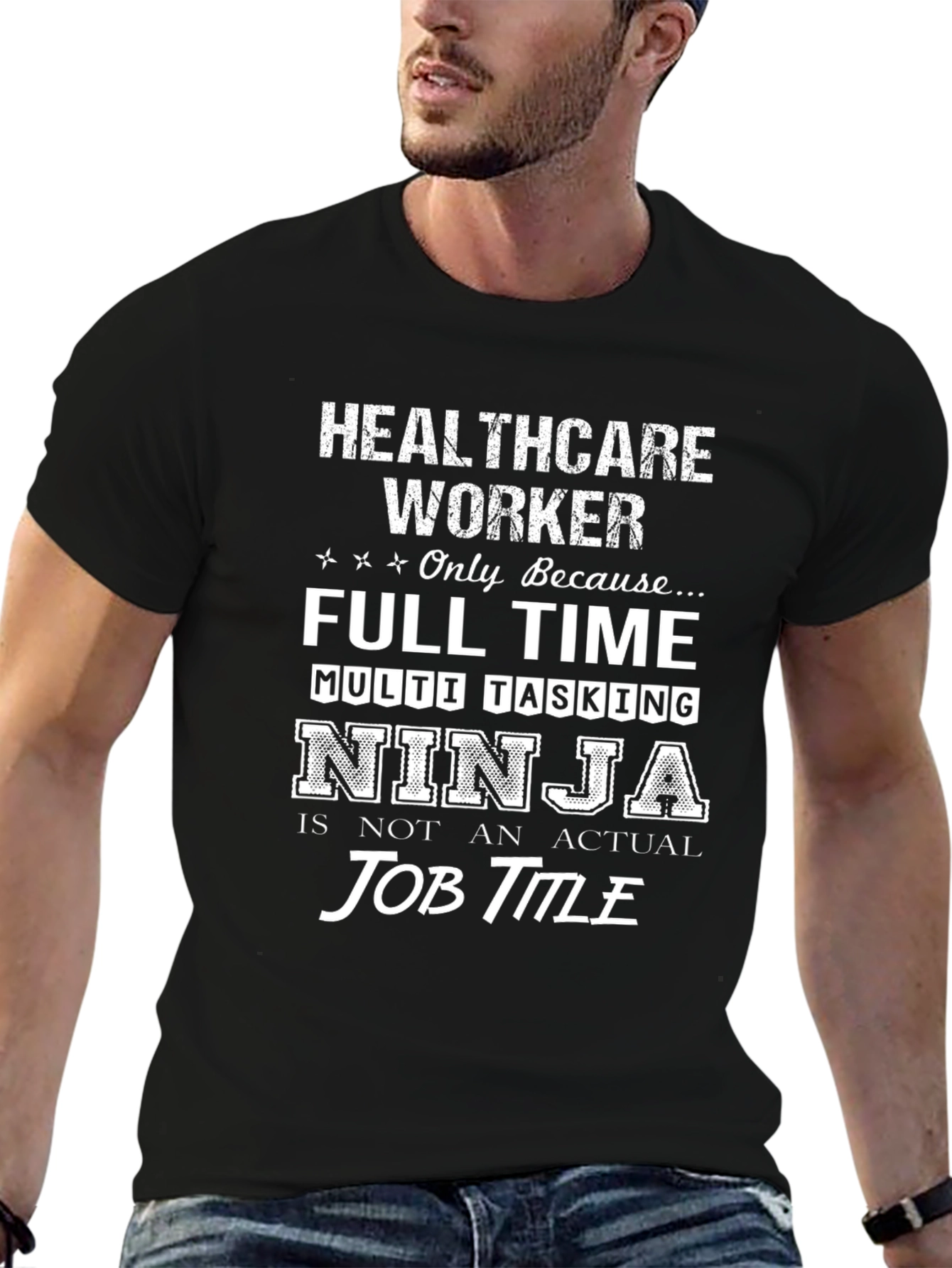 Healthcare Worker Ninja T-Shirt
