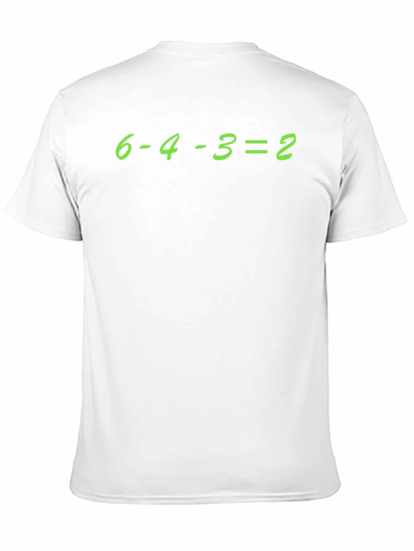 6-4-3=2 Funny Baseball T-Shirt