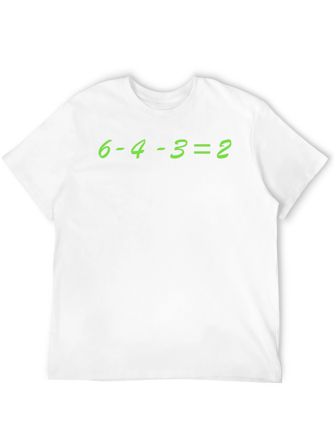 6-4-3=2 Funny Baseball T-Shirt
